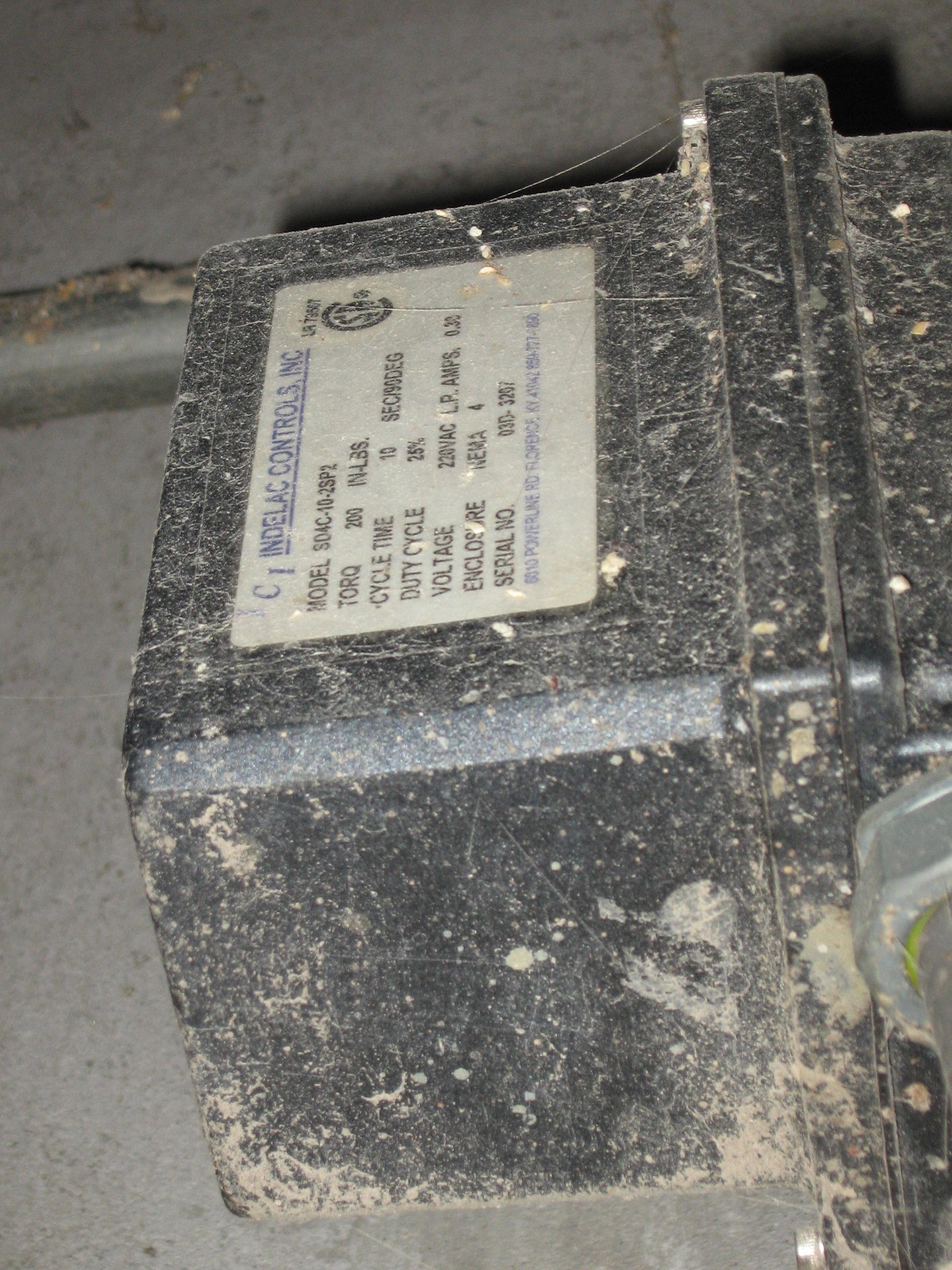 Indelac Vavle Actutor Repair