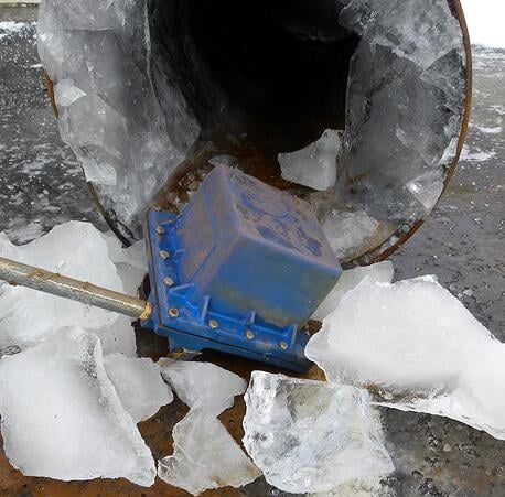 actuator out of ice