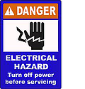 Danger Electrical Hazard