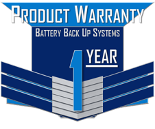 ICI 1 YEAR WARRANTY ICON - EXTERNAL BATTERY BACKUP SYSTEMS