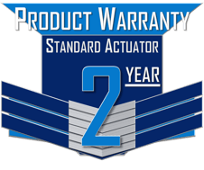 ICI 2 YEAR PRODUCT WARRANTY ICON - QUARTER-TURN ELECTRIC ACTUATORS