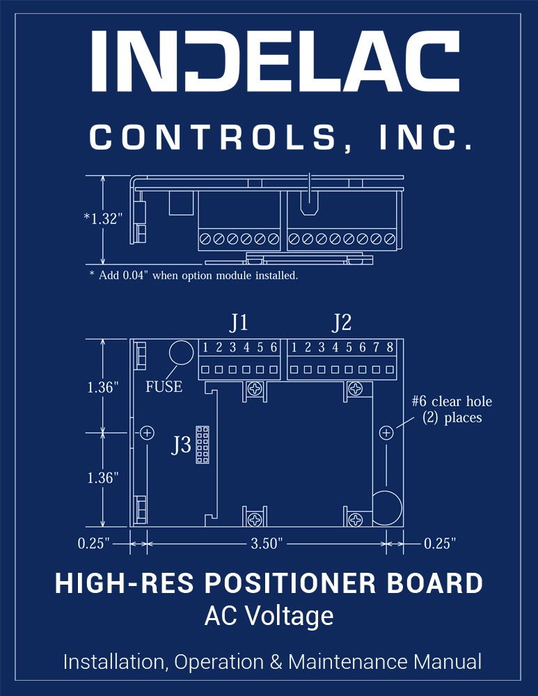 High-Resolution Positioner Board AC Voltage