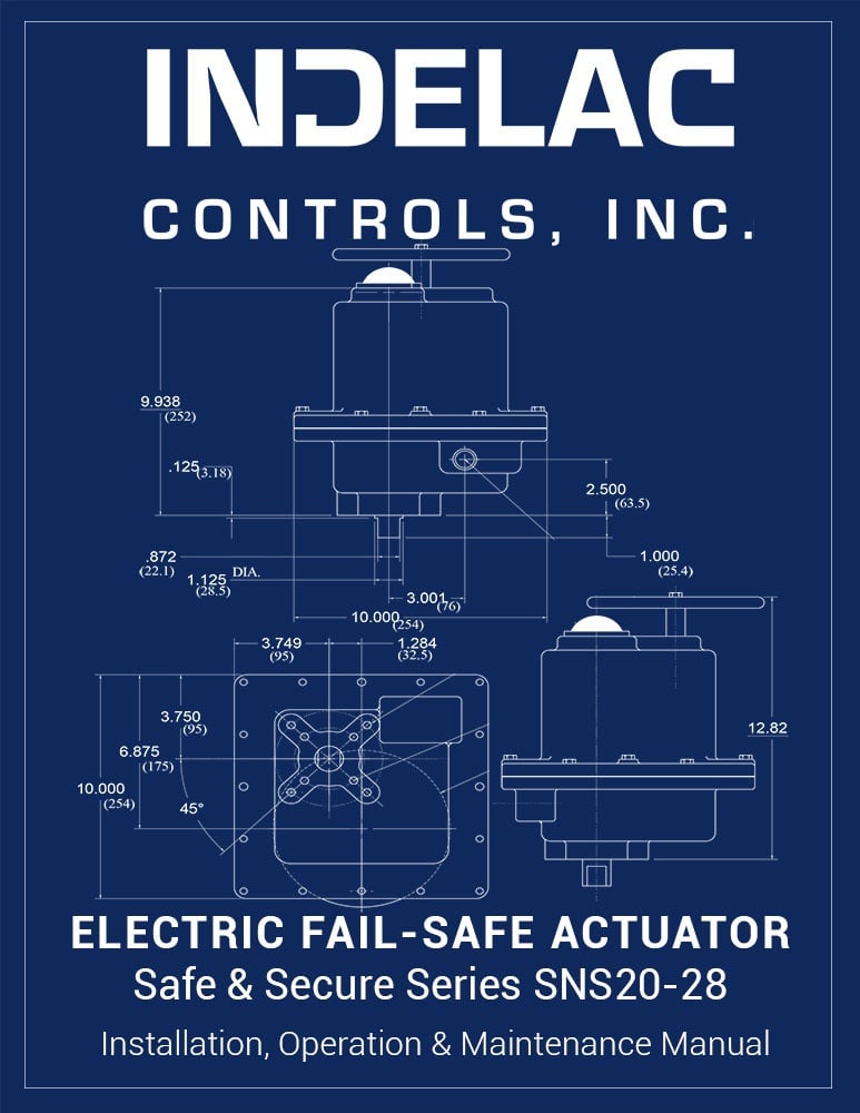 Electric  Fail-Safe Actuator SNS20-28 (R1)