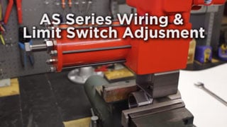 Wiring & Limit Switch Adjustment for AS Series