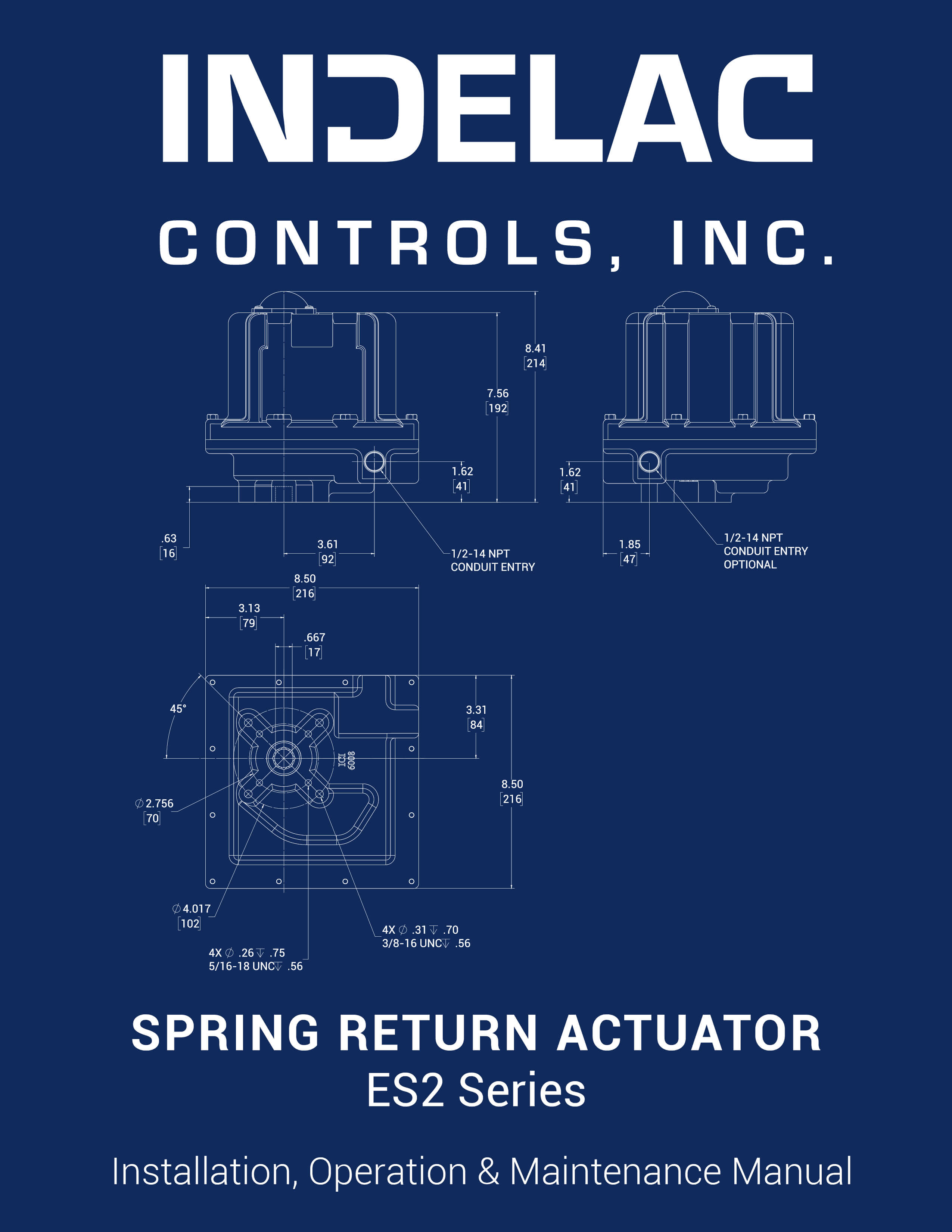 Electric Spring Return Actuator ES2 Series